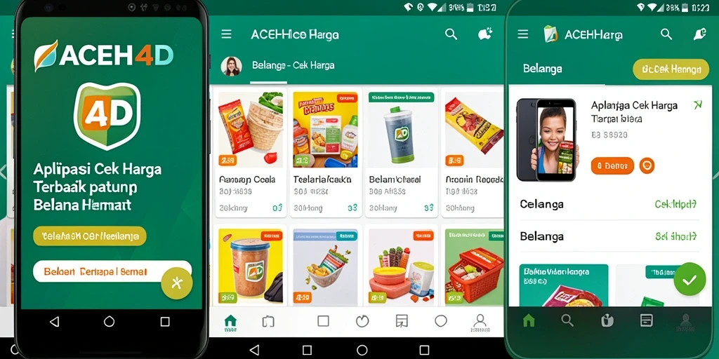 Tampilan antarmuka ACEH4D yang memudahkan pencarian Cek Harga.