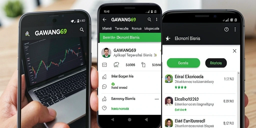 Tampilan antarmuka GAWANG69 yang modern dan informatif.