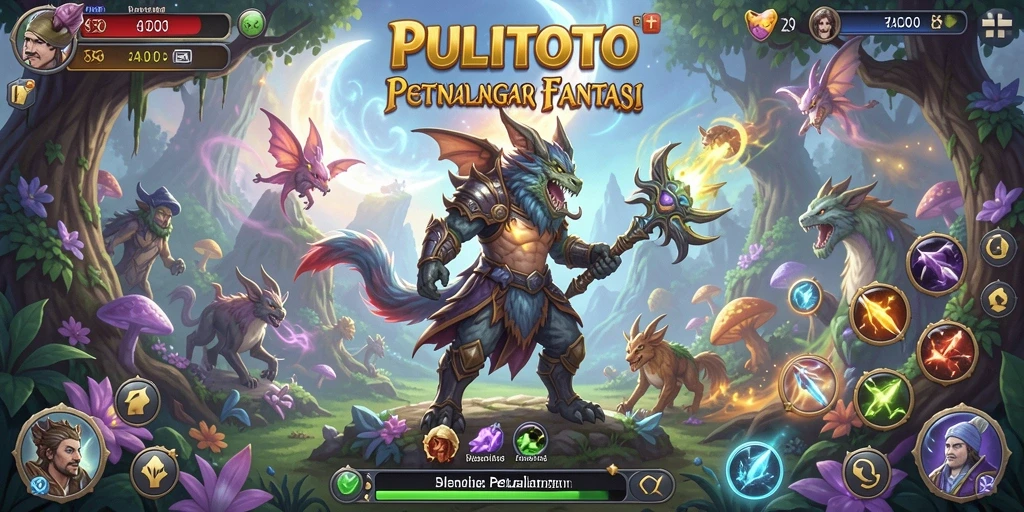 Tampilan antarmuka PULITOTO yang menawan dan interaktif.